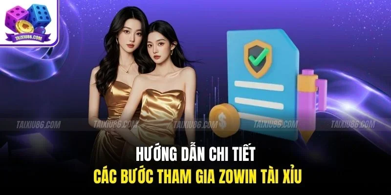 Hướng dẫn chi tiết các bước tham gia zowin tài xỉu